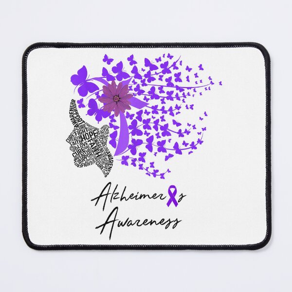 Item preview, Purple Bow Alzheimer’s Design – Memory Loss Support Artwork designed and sold by WHDProduction45.