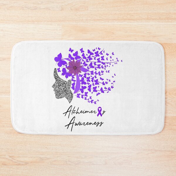 Item preview, Purple Bow Alzheimer’s Design – Memory Loss Support Artwork designed and sold by WHDProduction45.