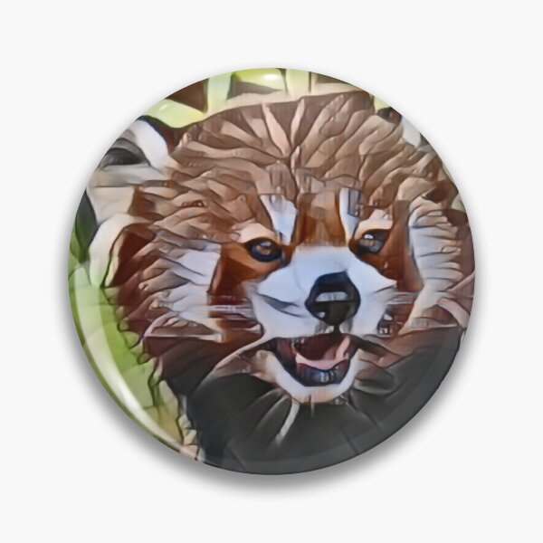Item preview, Hungry Red Panda In Retro Pop designed and sold by Fearless-Fox.