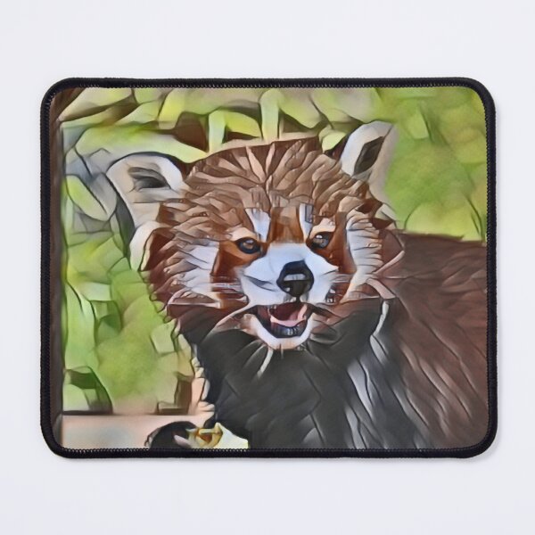 Item preview, Hungry Red Panda In Retro Pop designed and sold by Fearless-Fox.