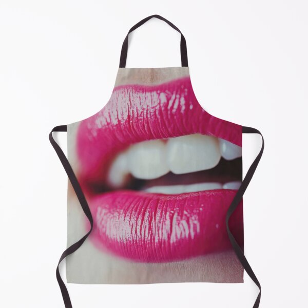 Item preview, Close-up of vibrant pink lips designed and sold by anytka.