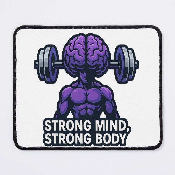 Item preview, STRONG MIND, STRONG BODY – Train Both designed and sold by PastimeMastery.