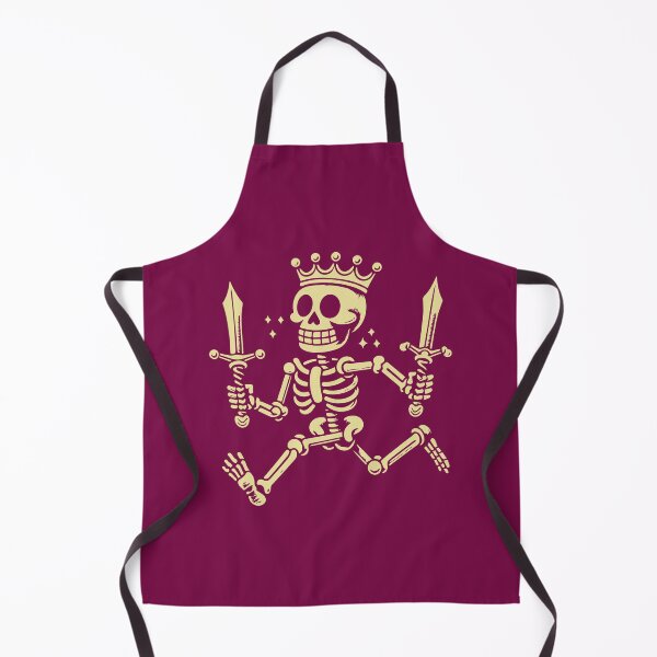 Item preview, A royal skeleton running around with two daggers designed and sold by KoandZo.