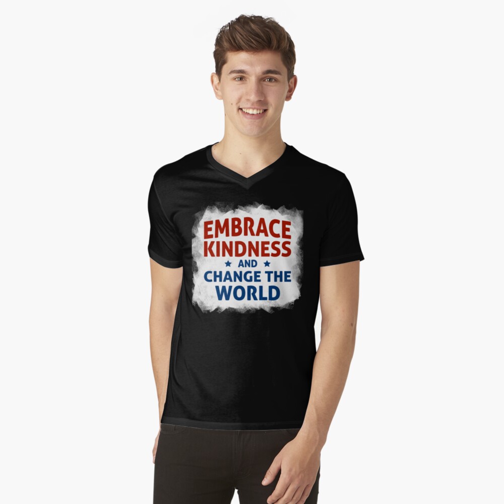 Item preview, V-Neck T-Shirt designed and sold by kindnesshero.