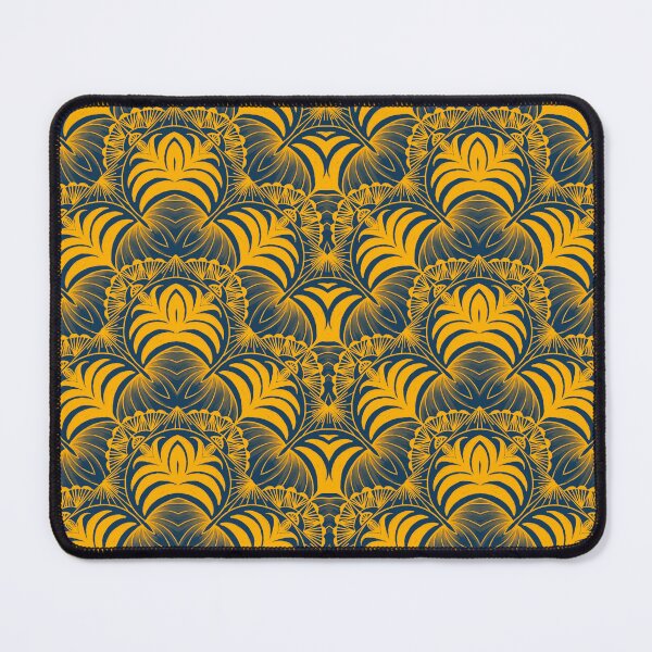 Item preview, Palms in abstract waves designed and sold by Tinabedesigns.