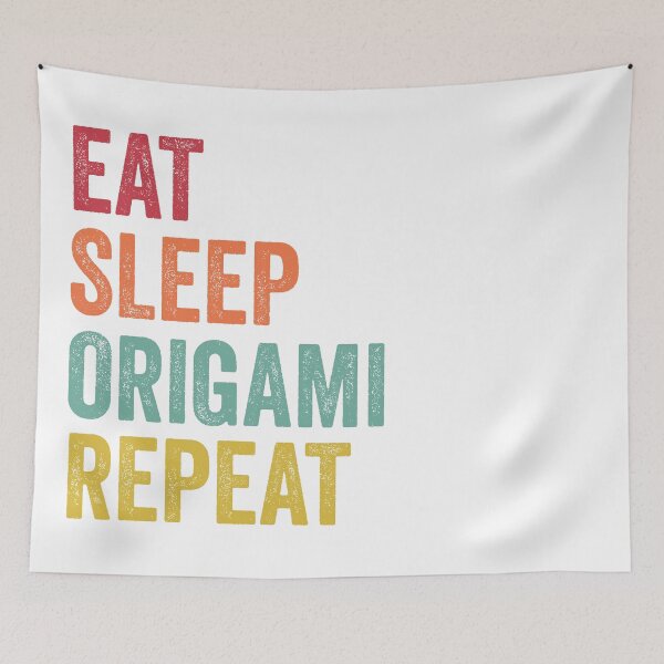 Item preview, Eat Sleep Origami Repeat designed and sold by SarahJisri.