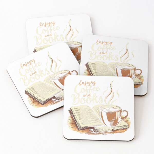 Item preview, The Comfort of Coffee and Books designed and sold by Coffread.
