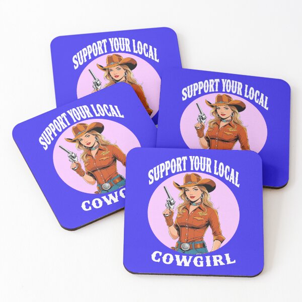 Item preview, Support Your Local Cowgirl 8 designed and sold by DigitalandPhoto.
