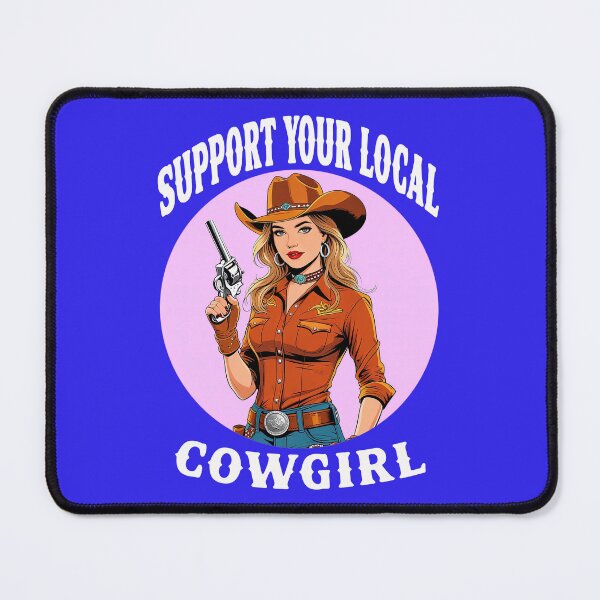 Item preview, Support Your Local Cowgirl 8 designed and sold by DigitalandPhoto.