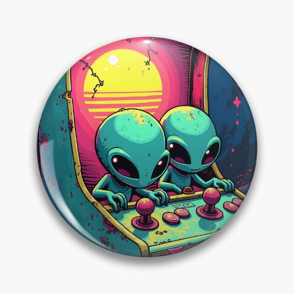 Item preview, Game Over, Earthlings designed and sold by AlienInkvasion.