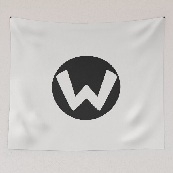 Item preview, letter w white designed and sold by ZiphGames.