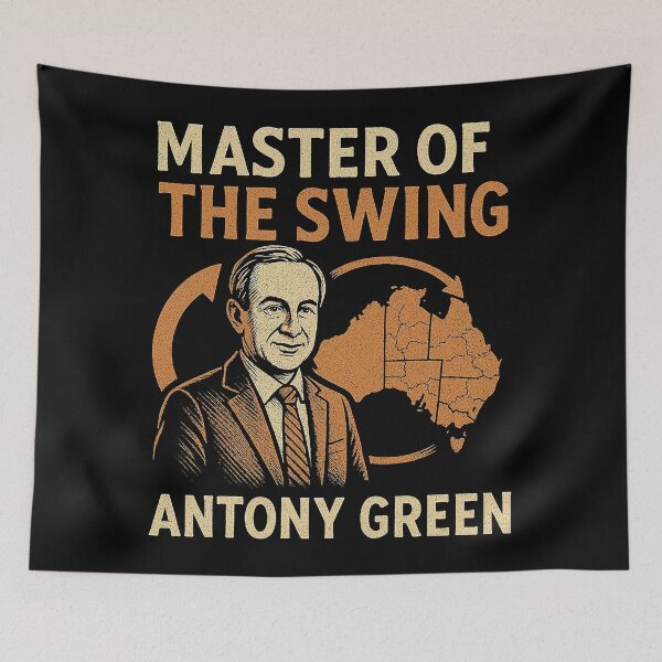 Item preview, Antony Green: Master of the Swing designed and sold by zzz888.
