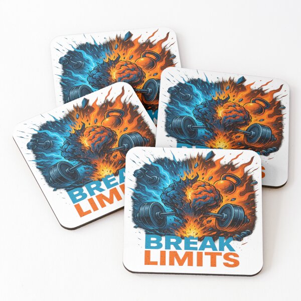 Item preview, BREAK LIMITS – Explode Through Boundaries designed and sold by PastimeMastery.