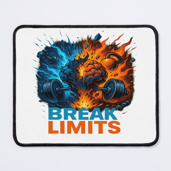 Item preview, BREAK LIMITS – Explode Through Boundaries designed and sold by PastimeMastery.