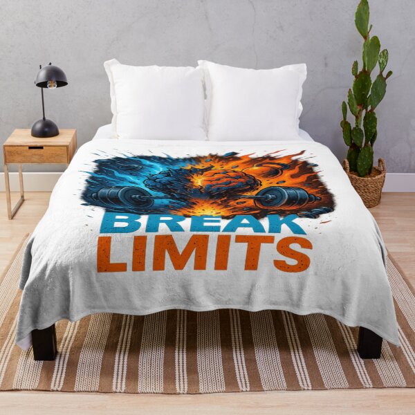 Item preview, BREAK LIMITS – Explode Through Boundaries designed and sold by PastimeMastery.
