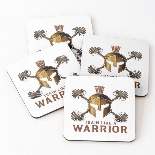 Item preview, TRAIN LIKE A WARRIOR – Strength, Discipline, Honor designed and sold by PastimeMastery.