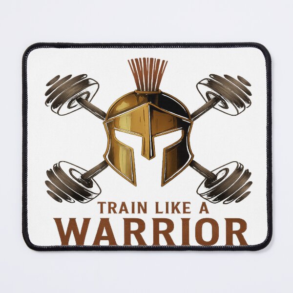 Item preview, TRAIN LIKE A WARRIOR – Strength, Discipline, Honor designed and sold by PastimeMastery.