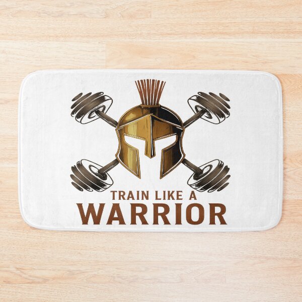 Item preview, TRAIN LIKE A WARRIOR – Strength, Discipline, Honor designed and sold by PastimeMastery.