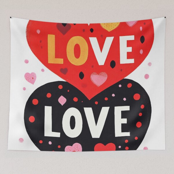 Item preview, Colorful hearts celebrating love designed and sold by anytka.