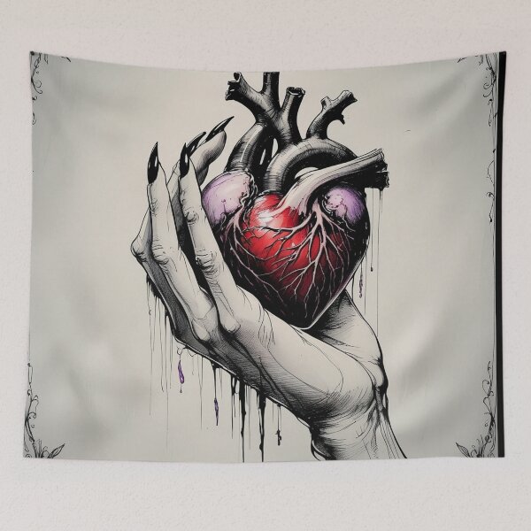 Item preview, In Cold Hand – The Bloody Heart designed and sold by ShatteredNightmare.