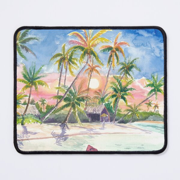 Item preview, Polynesia Beach Tranquility at Moorea Serene Shores designed and sold by artshop77.
