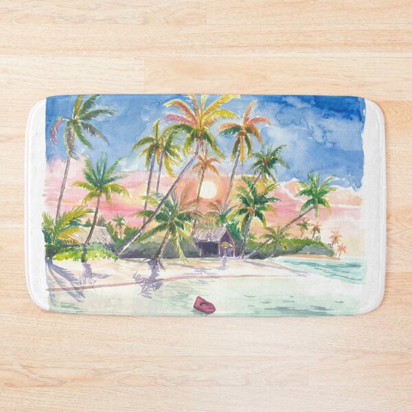 Item preview, Polynesia Beach Tranquility at Moorea Serene Shores designed and sold by artshop77.