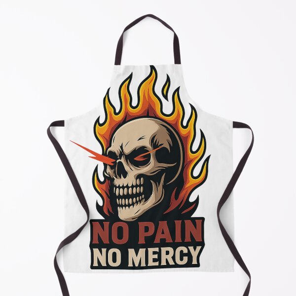 Item preview, NO PAIN, NO MERCY – Survive the Fire designed and sold by PastimeMastery.