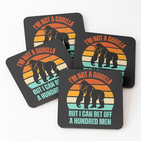 Item preview,  I'm not a Gorilla but I can bet off a hundred men ,gym gifts 2025 designed and sold by erozzz.