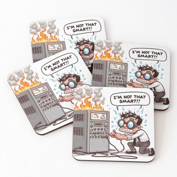 Item preview, The nerdy scientist designed and sold by PandoraCastle.