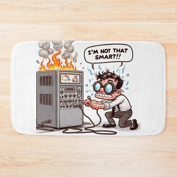 Item preview, The nerdy scientist designed and sold by PandoraCastle.
