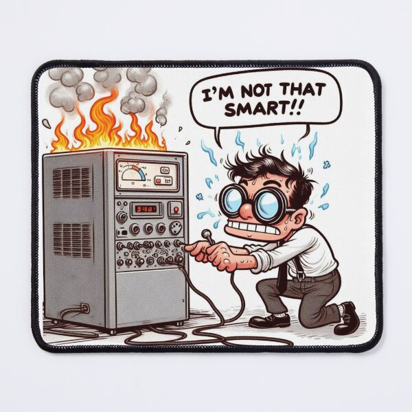 Item preview, The nerdy scientist designed and sold by PandoraCastle.