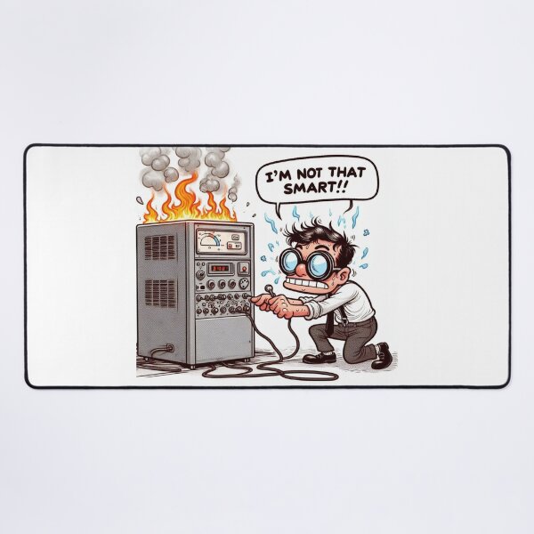 Item preview, The nerdy scientist designed and sold by PandoraCastle.