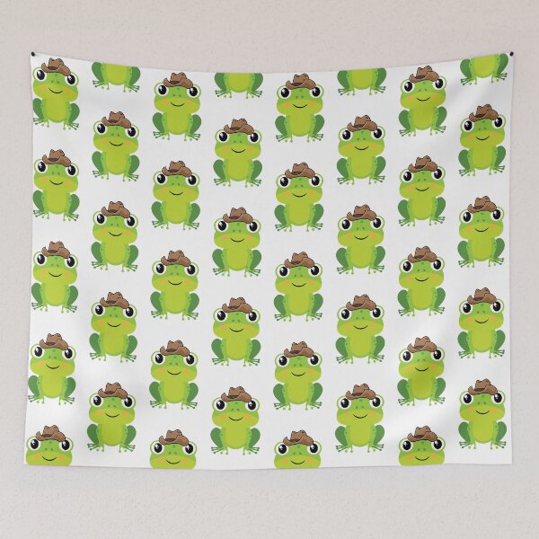 Item preview, Cowboy Frog  designed and sold by ciarameadows.