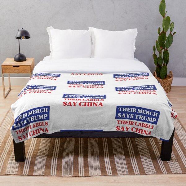 Item preview, Their Merch Says TRUMP / Their Labels Say CHINA (style 6) designed and sold by SabbaticalSteve.