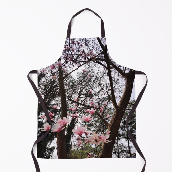 Item preview, Magnolia Trees Blossoming Pointing At a Partly Cloudy Sky designed and sold by Mothe3rd.