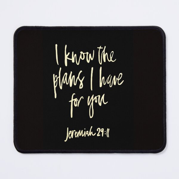 Item preview, I know the plans for you.. Jeremiah 29:11 designed and sold by TinaSalazar.