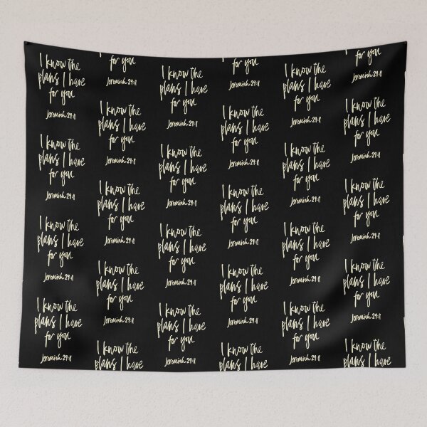 Item preview, I know the plans for you.. Jeremiah 29:11 designed and sold by TinaSalazar.