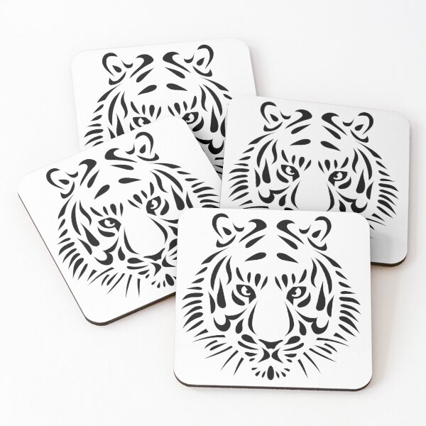 Item preview, tribal tiger design designed and sold by Achille3777.