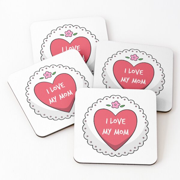 Item preview,  Happy Mother's Day "I Love My Mom" designed and sold by priyanshustore.