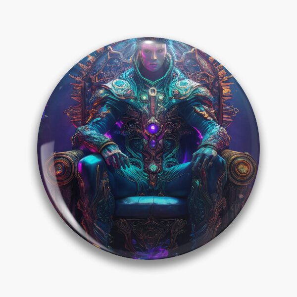Item preview, The King of Cosmic Forgetfulness – Keeper of Lost Memories designed and sold by HighestMind_888.