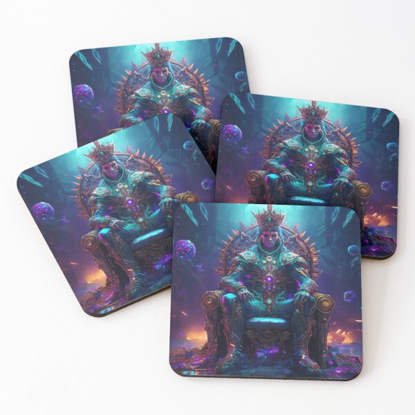 Item preview, The King of Cosmic Forgetfulness – Keeper of Lost Memories designed and sold by HighestMind_888.