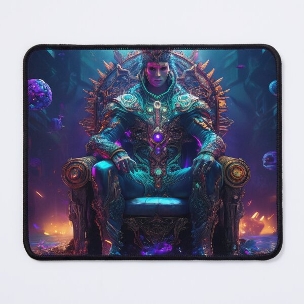 Item preview, The King of Cosmic Forgetfulness – Keeper of Lost Memories designed and sold by HighestMind_888.