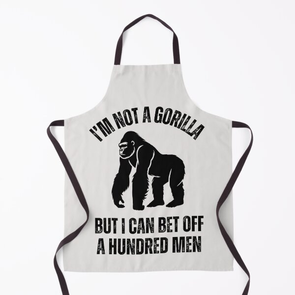 Item preview, Funny gym qoute I'm not a Gorilla But I can bet off a hundred men 2025 designed and sold by erozzz.