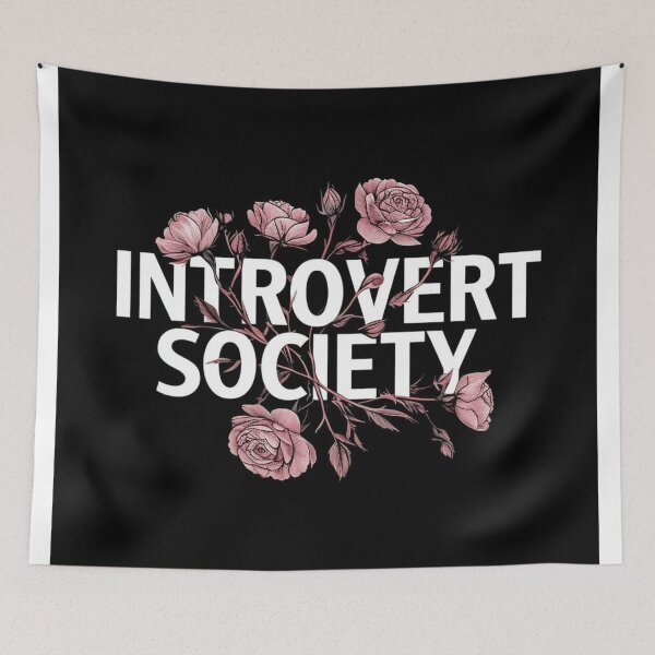 Item preview, introvert society designed and sold by EDigitalStore.