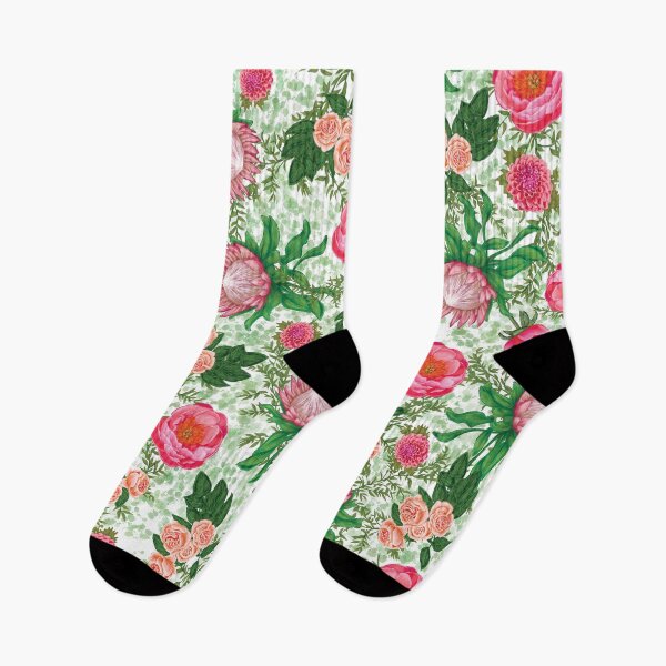 Aperçu de l'œuvre Motif floral Protea créée et vendue par Scribblebard.