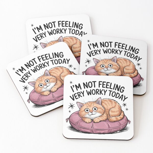 Item preview, I'm Not Feeling Very Worky Today | T-Shirt designed and sold by NicolasGlowArt.