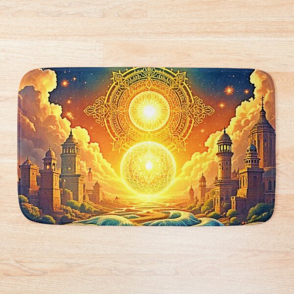 Item preview, Fantasy Spiritual City designed and sold by Health And Fitness Posts e-Store.