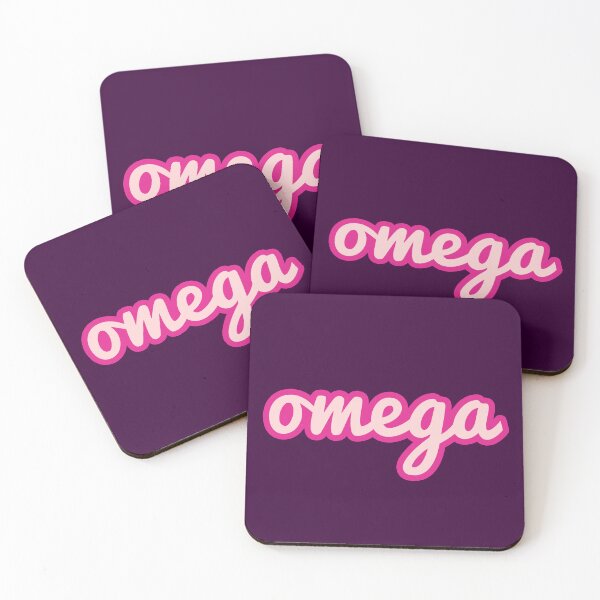 Item preview, omega in Pink with outline designed and sold by Memes N Lore .