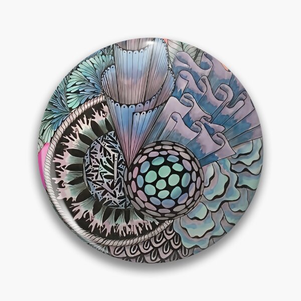 Item preview, Zen tangle doodle  designed and sold by Fred  Terpe.