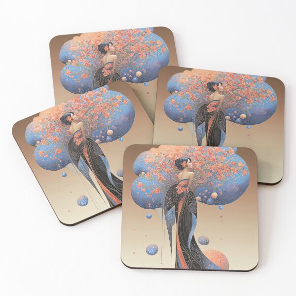 Item preview, Floral Kimono: A Japanese Reverie designed and sold by bloorose.